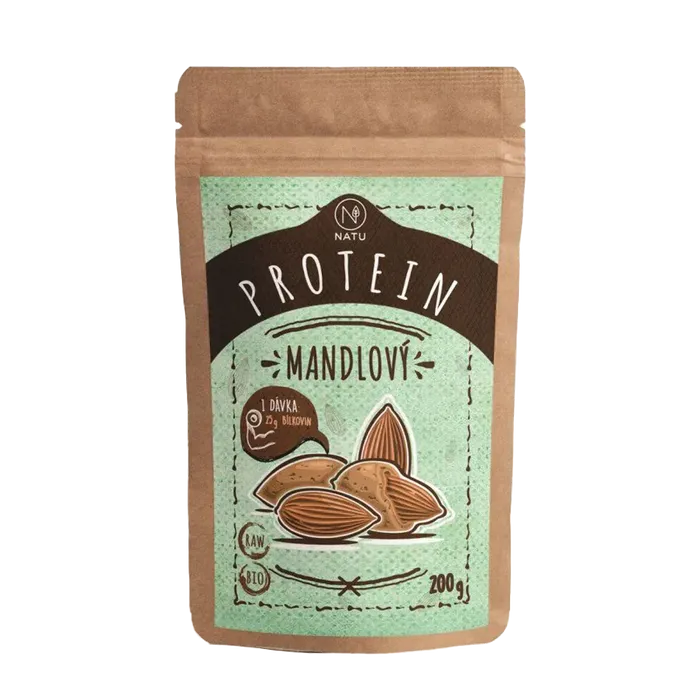 NATU Mandlový protein 200 g BIO